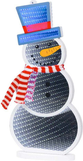 Christmas Figures Lumineo Infinity Light Snowman 137 Leds 40cm