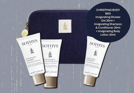 Sothys Body Kit Σετ Περιποίησης για Καθαρισμό Σώματος 3τμχ