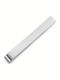 Metallic Tie Clip Silver 4.8x0.8cm