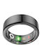 Nolatr Core Basic Smart Ring 19.1mm Αδιάβροχο με Παλμογράφο Μαύρο
