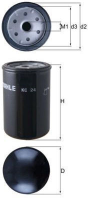 Mahle Филтър За Бензин Kc 24