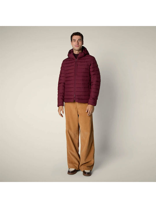 Jacket Puffer Wine Red