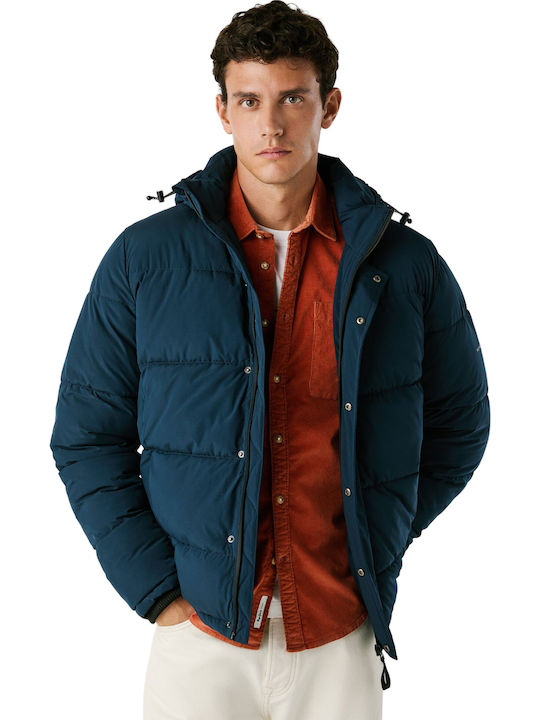 Pepe Jeans Jacket Puffer Dulwich Blue