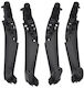 Set 4 Mânerul Ușii Interior Față Partea Din Spate BMW G30 G31 F90 M5 M5 Lci 51417438523 Negru