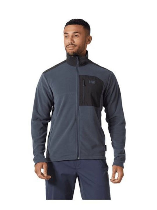 Helly Hansen Daybreaker Men's Fleece Cardigan Gray