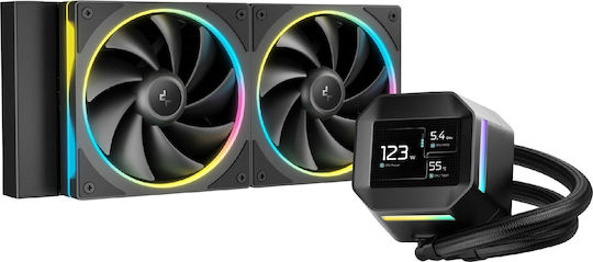 Deepcool LM240 Water Cooling AIO CPU with 2 120mm Fans and RGB Lighting