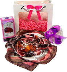 Tinky Package Zahoor Arabic Perfume Water Women 50ml Scarf Box Soap Roses In A Window Bag Purple Tinky Package Zahoor Arabic Perfume Water Women 50ml Scarf Box Soap Roses In A Window Bag Purple