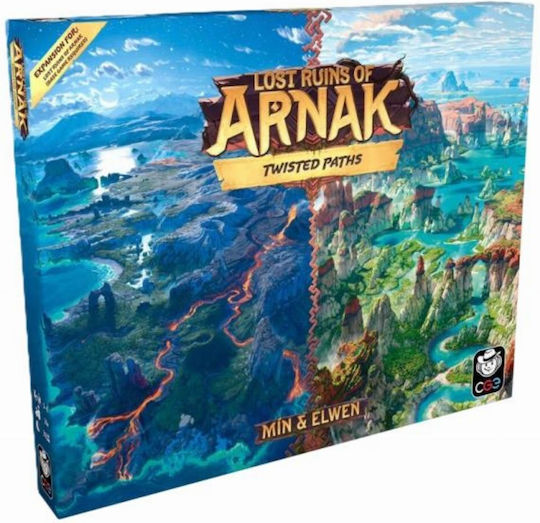 Game Expansion Lost Ruins of Arnak: Twisted Paths for 1-4 Players 12+ Years Old (EN) Czech Games Edition
