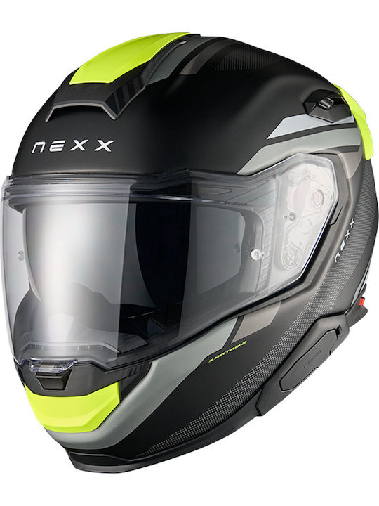 Nexx X.TR Quanta Black Neon MT Motorcycle Helme...