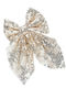 TakTakBaby Kids Hair Clips with Sparkling Sequins and Multicolour Bow Rubber Band