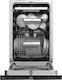 Midea Vollintegrierter Geschirrspüler mit Wi-Fi für 10 Gedecke B44.8xH84.5cm