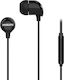 Philips TAE2146BK In-ear Handsfree Ακουστικά με Βύσμα USB-C Μαύρο