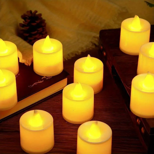 Thirea Christmas Battery Candle 4.5x4.5cm