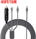 Kabel DC - DC 15m (1-PER0108) 1Stück