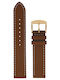 Rochet Manhattan Curea din piele Maro 14mm