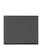 Leather Men's Wallet Classic Gray
