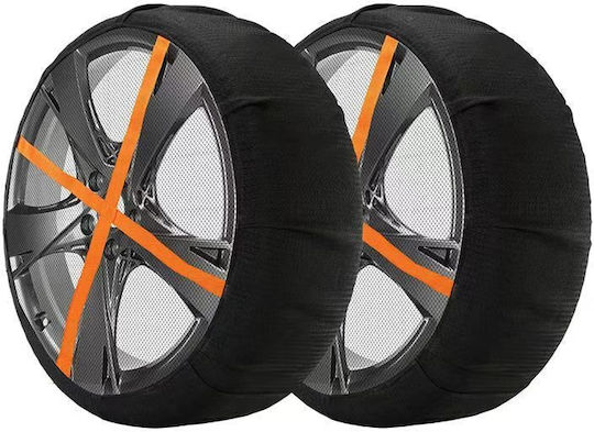 Oxford 76 Anti-slip Snow Socks Passenger Car 2pcs
