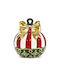 General Trade Weihnachtliche Keksdose Keramik L18xB18cm.