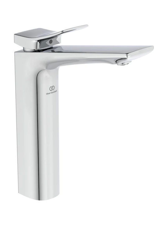 Ideal Standard Αναμεικτική Μπαταρία Νιπτήρα Ασημί