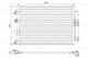 Condenser Air Conditioning Valeo 814161