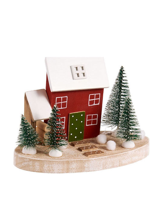 TnS Weihnachts- Dekorative Darstellung Rot 16.5x12x8.3cm