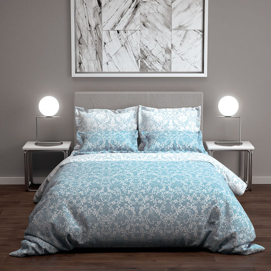 Charalambidis Textiles Duvet Single 160x230cm Moon Blue 350 GSMGsm