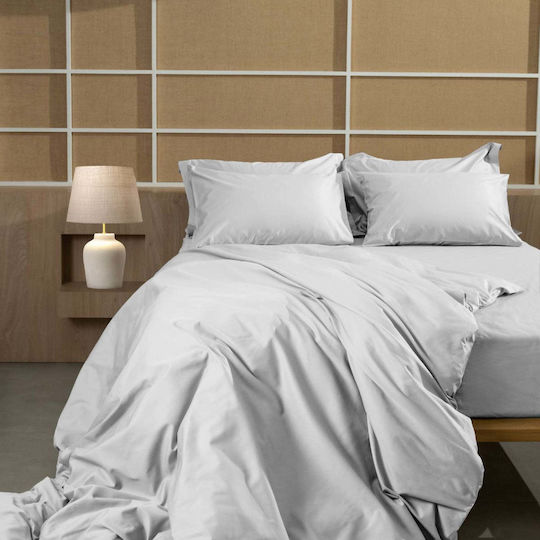 White Fabric Сет Чаршафи 230x250см. Parisienne Бял 4бр