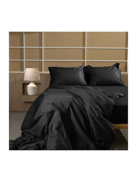 White Fabric Sheet Sets Queen 230x250cm. Parisi...