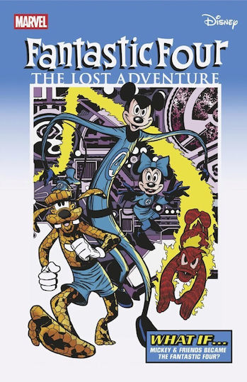 Fantastic Four 3 Vitale Mangiatordi Disney What If Variant, Том. 3 Витале Манджиаторди Disney What If? Вариант