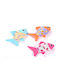 Cat Toy Fish Light Blue Yellow