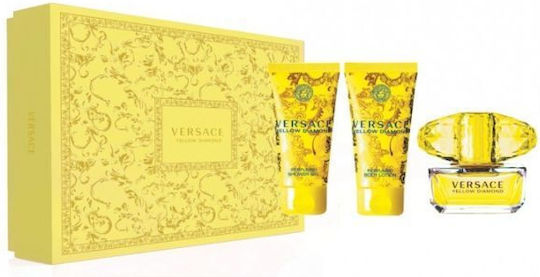Versace Diamond Women's Set With Body Lotion 3 Pieces