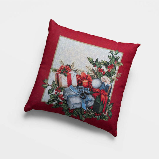 Christmas Pillow Case 45x45 Cotone Xmas Box