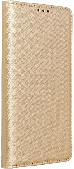 Book Σιλικόνης / Πλαστικό Χρυσό (Moto G05 / E15)
