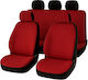 Car Cover Set 4pcs Red