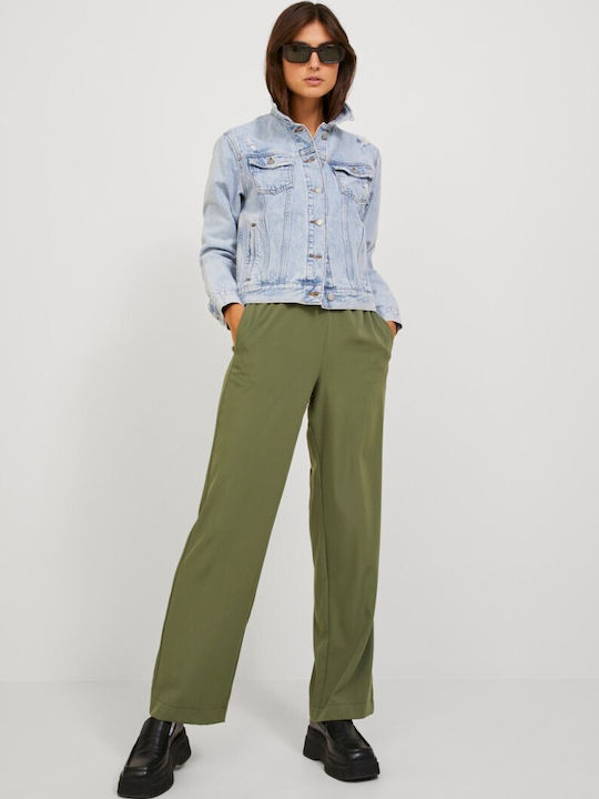 Jack & Jones Women's Fabric Trousers in Regular...