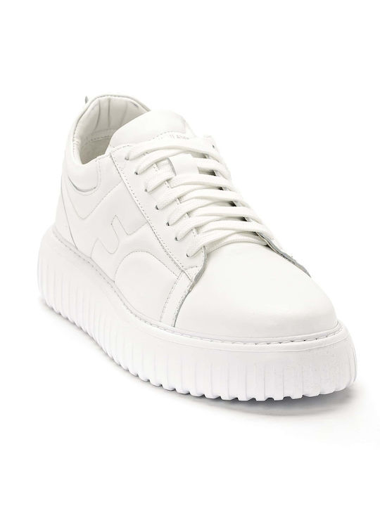 Fenomilano Herren Sneakers Weiß