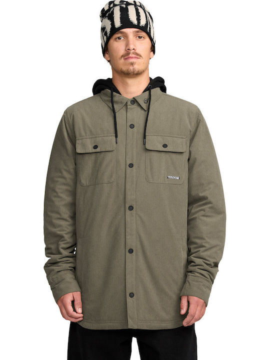 Volcom Kenson Μακρυμάνικo Φανελένιο Overshirt σ...