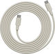 Data Fast Charging Cable Usb-c/usb-c Avolt 2 Meters Cream
