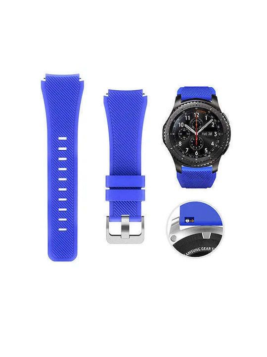 Strap Light Blue (Galaxy Watch (46mm) / Gear S3Apple Watch 38/40/41/42mmAmazfit PaceRealme Watch 2)