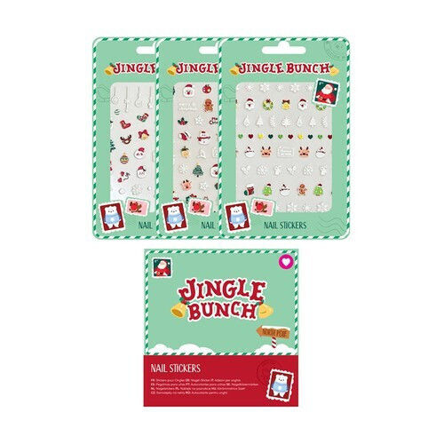 Αυτοκόλλητα Νυχιών Jingle Bunch Χριστούγεννα
