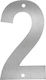 Αριθμοί Inox 19,7 Cm 2 Mεταλλικός Αποστάτης