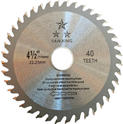 Cutting Disc Wood with 40 Teeth 1pcs