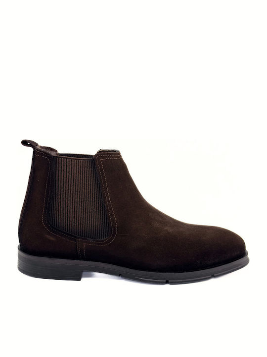 Leather Brown Chelsea Boots