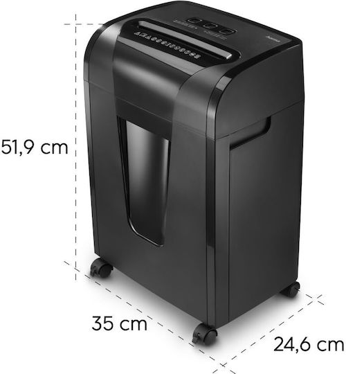 HAMA Унищожител на документи Micro Cut с контейнер 20л