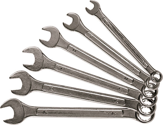 Set German Polygon Wrenches 6-19 8 Pieces Sparta 154605 154605
