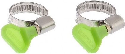 Set of Butterfly Hose Clamps 2 Pieces 20-35mm Sibrteh 47652 47652