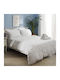 Charalambidis Textiles Bettdecke Einzelbett 160x230cm White 350 GSMGsm