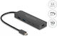 DeLock Hub 5 Θυρών USB 3.2 με σύνδεση USB-C / Ethernet