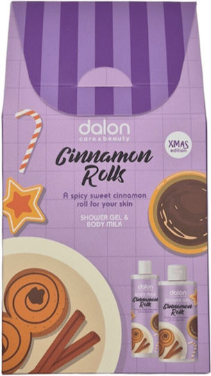 Dalon Care & Beauty Cinnamon Rolls Комплект за грижа за кожата за Почистване на тялото