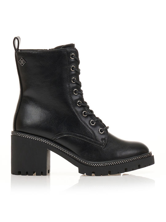 Tsoukalas Stiefeletten Damen Schwarz